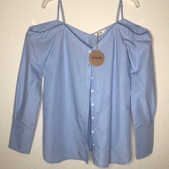 Cold Shoulder Blouse - Picture 3 of 3